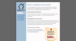 Desktop Screenshot of bygdegard.nu